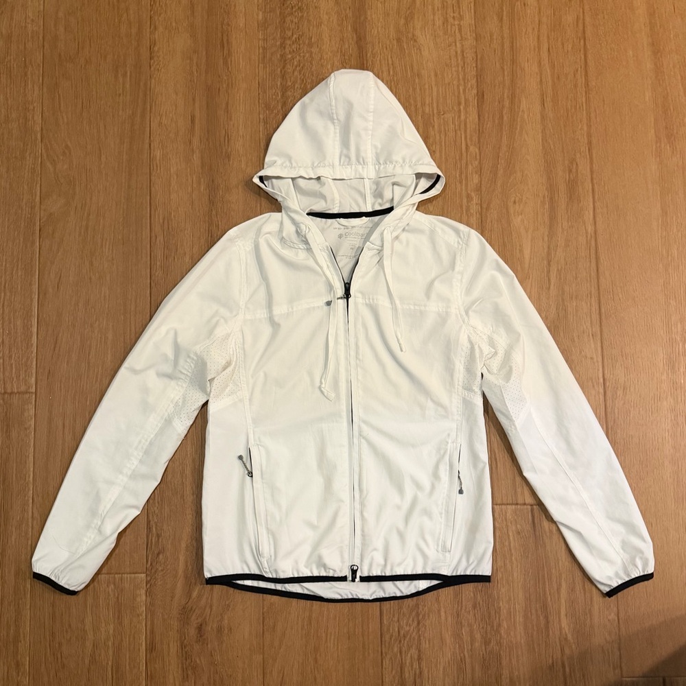Coolibar White Sun Protection Jacket UPF 50+ XS